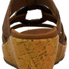 Skechers Women's Beverlee-sail Away Slide Wedge Sandal, Luggage, 6 M US