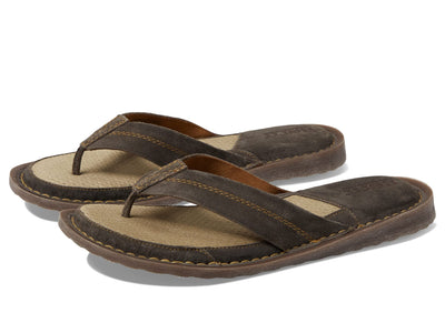 BORN Bermuda Dark Grey Distressed Full Grain 9 M (D)
