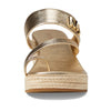 Michael Kors Jilly Mid Wedge Pale Gold 8.5 M