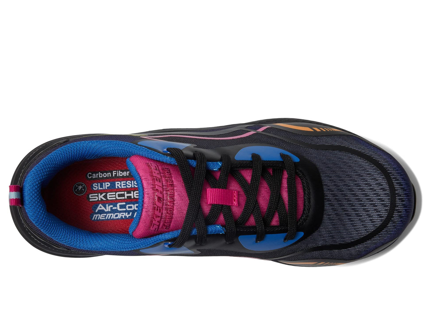 Skechers Carbix Comp Toe Black Multi 7 B (M)