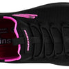 Skechers Women's Slip-Ins: Summits Sr - Enslee Shoes, Black/Hot Pink, 9.5 W
