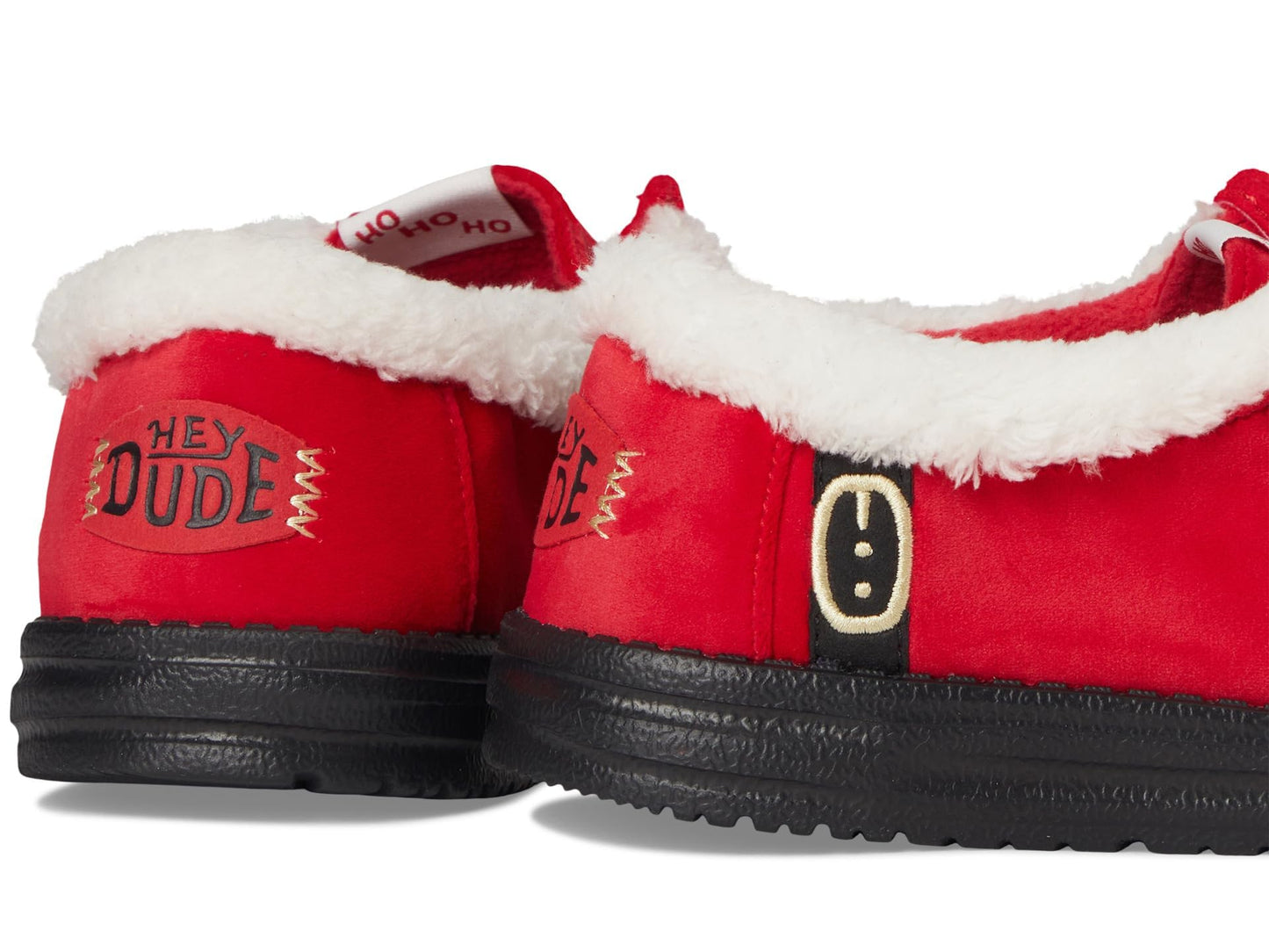 HEYDUDE Men's, Wally Santa Claus, Red, 13, Medium