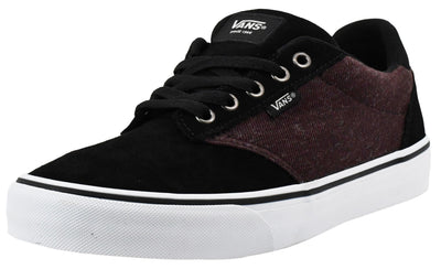 Vans Mens Atwood Deluxe Shoe, Cozy Knit Black, 10