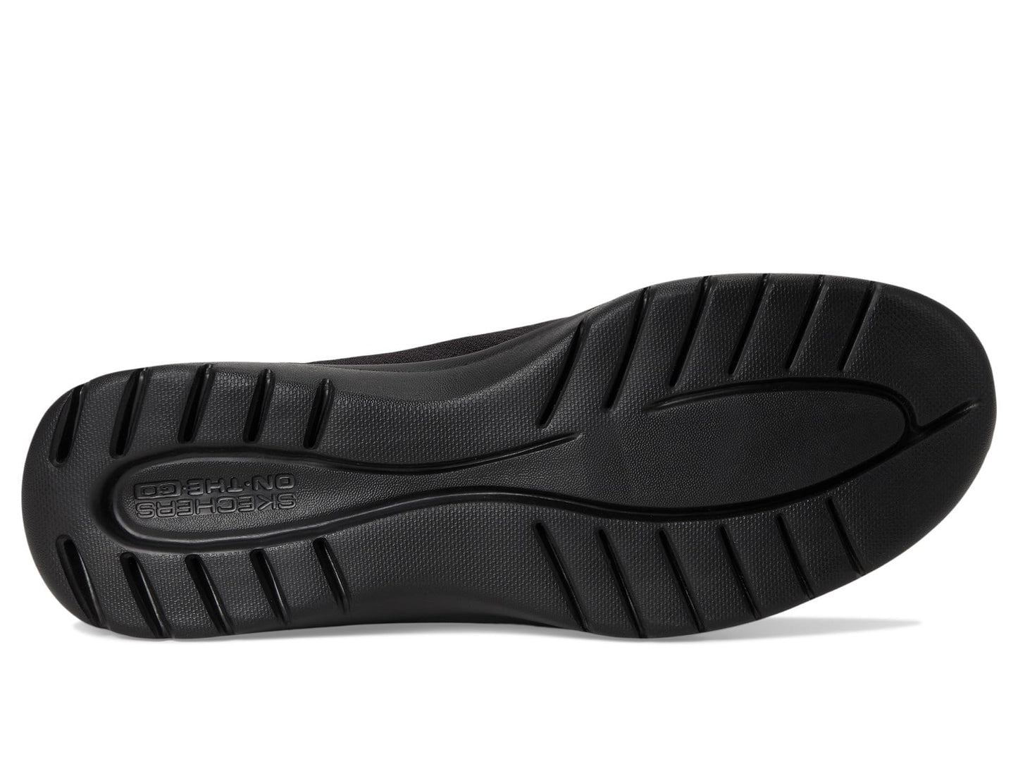 Skechers Women's go Flex Slipper, Black Textile, 6 UK
