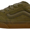 Vans Women's Caldrone Sneaker, Translucent Gum Gothic Olive, 7.5 M US