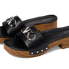 Michael Kors Parker Slide Black 6.5 M