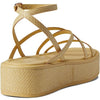 Stuart Weitzman Summerlift Platform Sandal Wheat 8.5 B