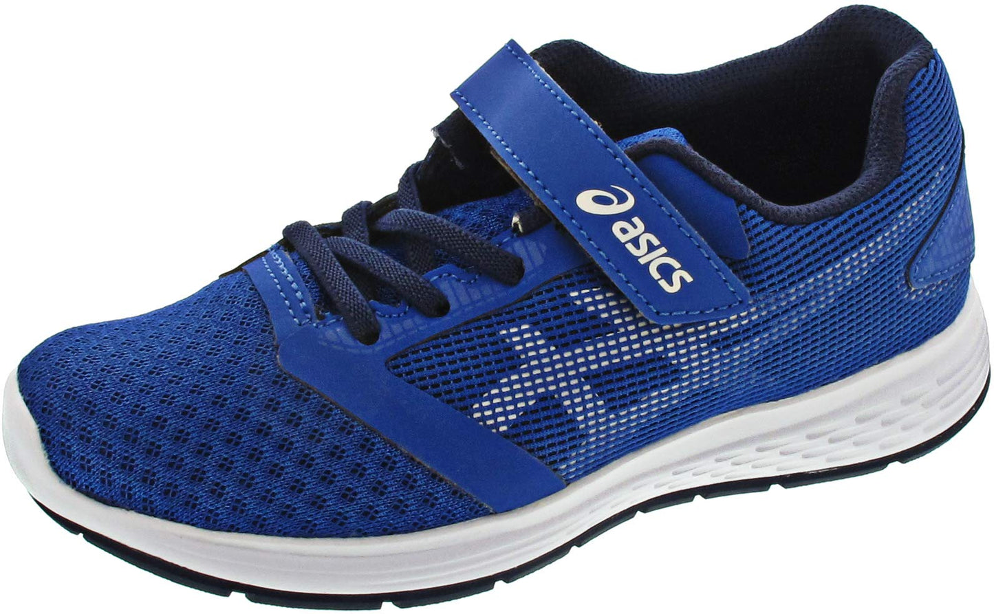 ASICS Pre-School Girls' Patriot 10 Sports Running Shoes - Blue Imperial White 402, 11