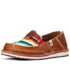 ARIAT Women's Serape Eco Cruiser Shoes Moc Toe Brown 8.5 M