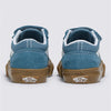 Vans - Toddlers Old Skool V Sneakers with Fastner, Color Blue/True White, Size: 6 M US Toddler