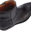 Frye Billy Inside Zip Booties for Women Crafted from Antiqued Pull-Up Leather with Wellington Stitchwork and Piping, Brass Hardware, and Inside Zipper – 5 ¾” Shaft Height, Black - 6M