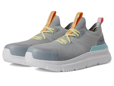 Timberland PRO® Setra Knit Composite Safety Toe Women’s Sneakers – Breathable Upper – Removable Insole Grey/Aqua 10 B - Medium