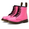 Dr. Martens Kid's Collection 1460 Lace Up Fashion Boot (Little Kid/Big Kid) - Boots for Kids - Rubber Outsole Clash Pink Romario 2 UK (US 3 Little Kid) M
