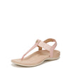 VIONIC Women's Sandal Brea Ankle Straps Light Pink Nbck Leather 13 Medium