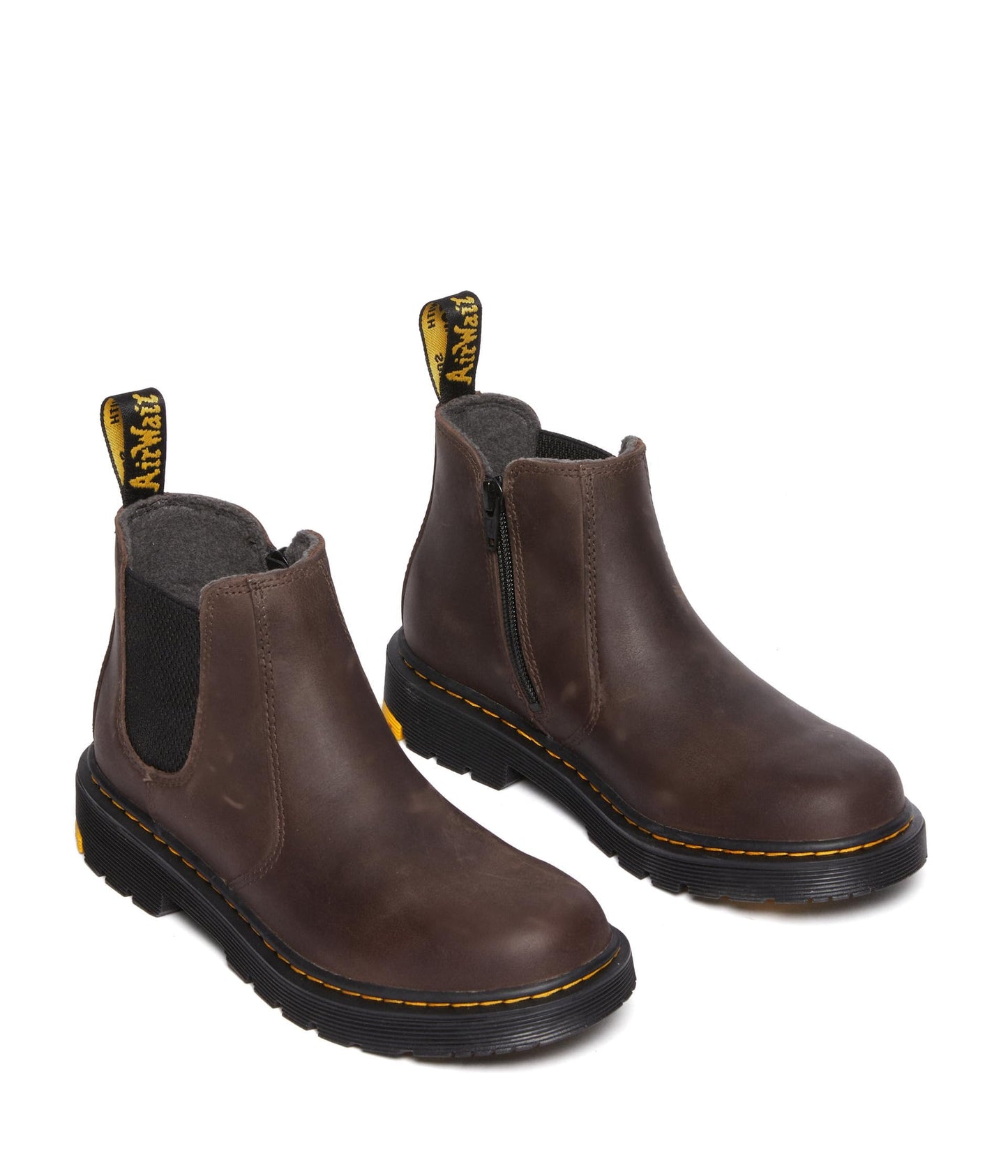 Dr. Martens Boy's 2976 (Big Kid) Dark Brown 4 UK (US 5 Big Kid) M