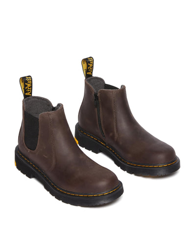 Dr. Martens Boy's 2976 (Big Kid) Dark Brown 4 UK (US 5 Big Kid) M