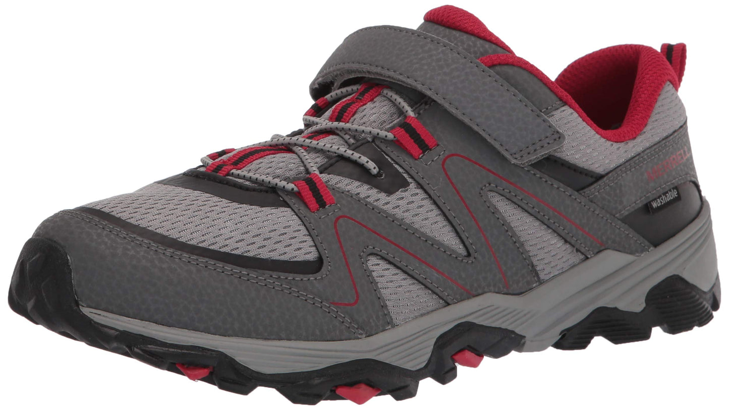 Trail Quest Jr, Grey/Red/Black, 6.5XW