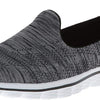 Skechers Performance Women's Go Walk 2 Hypo Walking Shoe,Black/White,6.5 M US