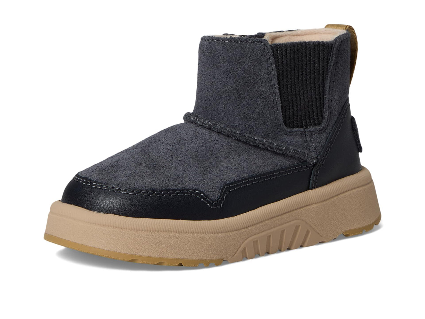 UGG Kids' T Hamdi Sneaker, Obsidian, 2