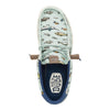 HEYDUDE Wally Marlin Cloud Blue/Sargasso Blue Size 9, Men’s Shoes, Men's Slip-on Loafers, Comfortable & Light-Weight