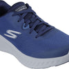 Skechers - Mens Go Walk Now - Viligent Sneakers, Color Navy, Size: 10.5 M US