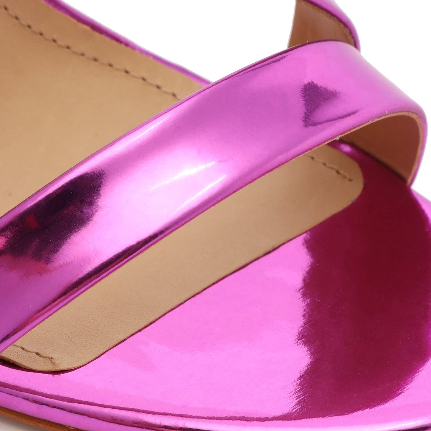 SCHUTZ Womens Kelly Leather Slingback Heels Pink 8 Medium (B,M)