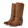 FRYE AND CO. Women's Lorrie Harness 12 Tan 6.5 Medium
