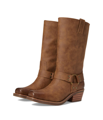 FRYE AND CO. Women's Lorrie Harness 12 Tan 6.5 Medium