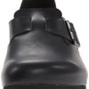 Birkenstock Unisex London SFB Leather Mule,Hunter Black,45 EU/M12 M US