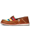 ARIAT Women's Serape Eco Cruiser Shoes Moc Toe Brown 8.5 M