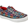 Skechers Women's BOBS B Free Woof Crush Sneakers, Black/Multi, 8.5