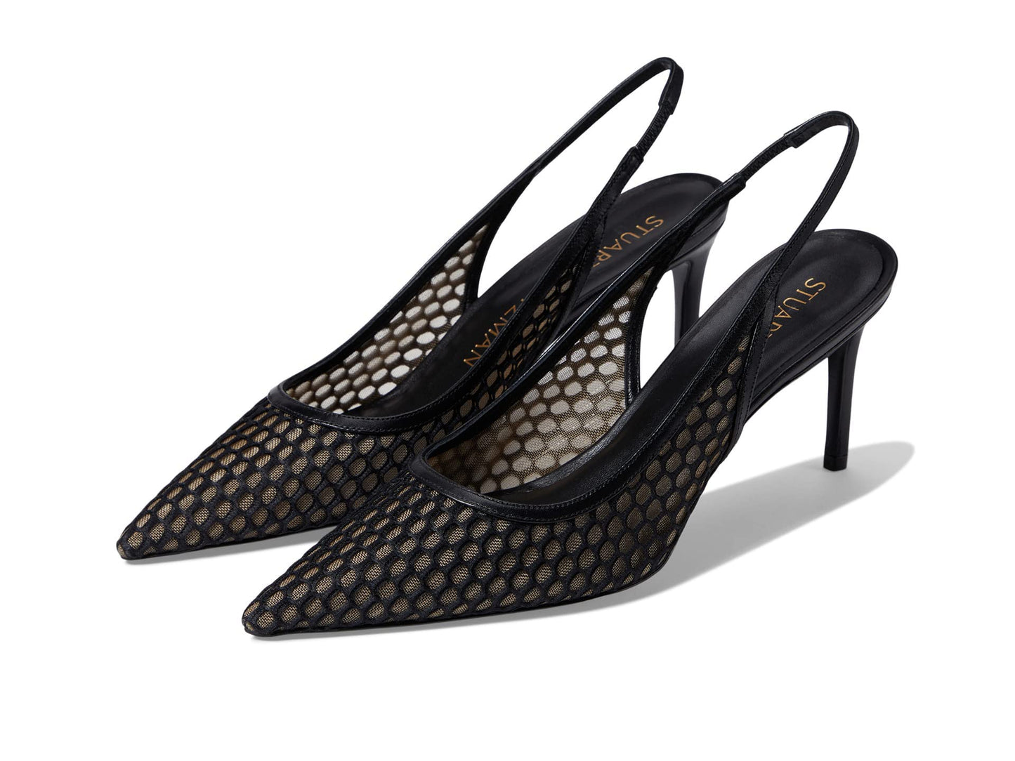 Stuart Weitzman 75 Slingback Pump Black 10.5 B