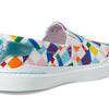 Cole Haan® Grandpro Rally Canvas Men’s Slip-On Sneakers – Man-Made Upper and Outsole – Printed Design Pride 8 D - Medium