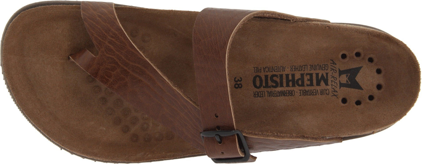 Mephisto Women's Helen Plus Flip Flop,Desert,8 M US