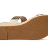 Michael Kors Jilly Mid Wedge Pale Gold 8.5 M