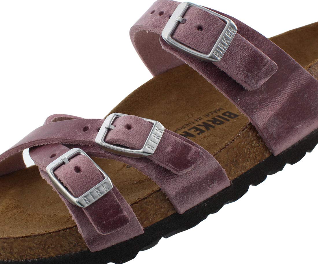 Birkenstock Women's Franca Oiled Leather Lavender Blush 40 N