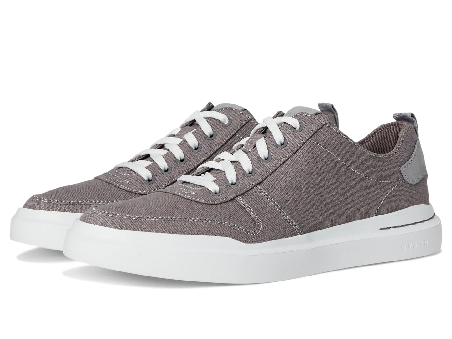 Cole Haan Grandpro Rally Canvas Court Sneaker Harbor Mist/Toasted Almond/Optic White 12 W - Wide