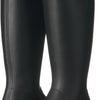 Hunter Boots Women's Original Tour Classic Rain Boot Black 7 Medium US