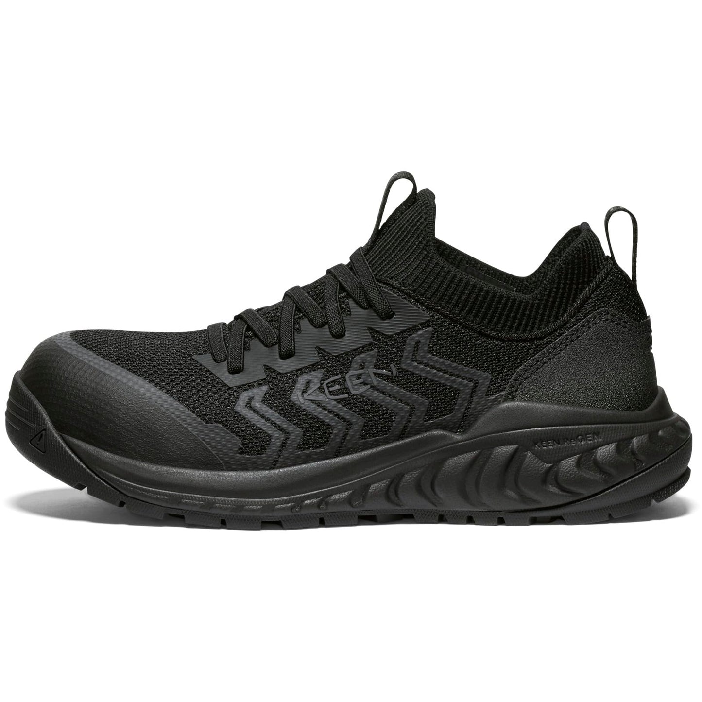 KEEN Utility Women’s Arvada Shift Low Work Shoes Composite Toe Slip On 9.5 Wide