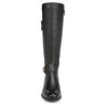 Naturalizer Womens Jessie Knee High Buckle Detail Riding Boots Black Leather 12 W
