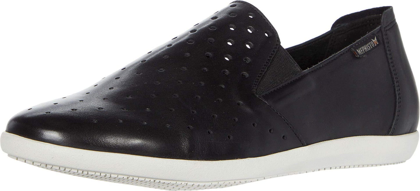 Mephisto Korie Perf Black Silk EU 37 (US Women's 7) B (M)