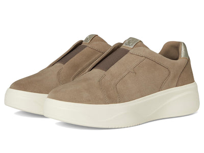 Cole Haan Womens Grandpro Demi Slip-On Sneakers, Irish Coffee Suede/Ivory, 8.5 Wide