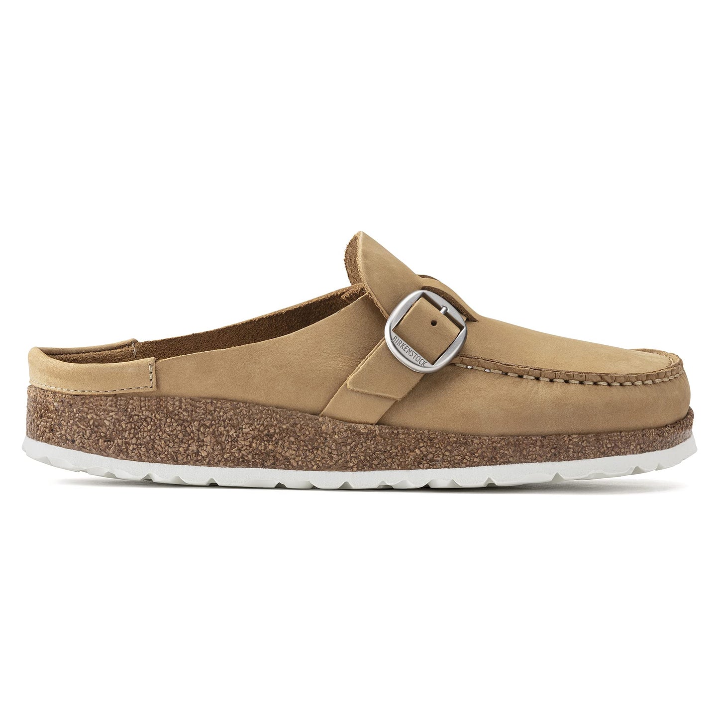 Birkenstock Womens Clogs Buckley Latte Cream Nubuck 39 N EU