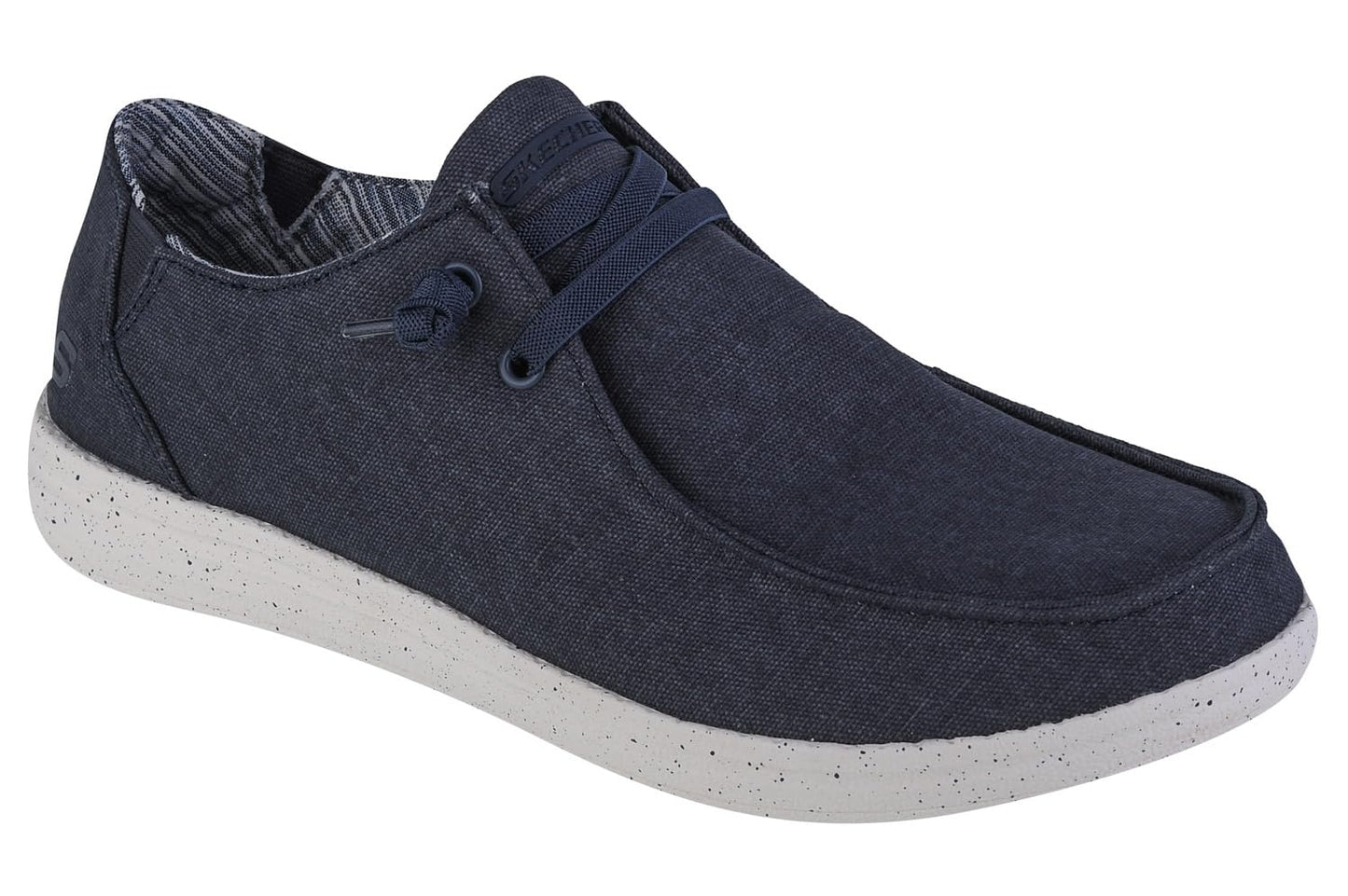 Skechers Men's Melson Chad Slip On Shoe Navy 9.5 Medium US