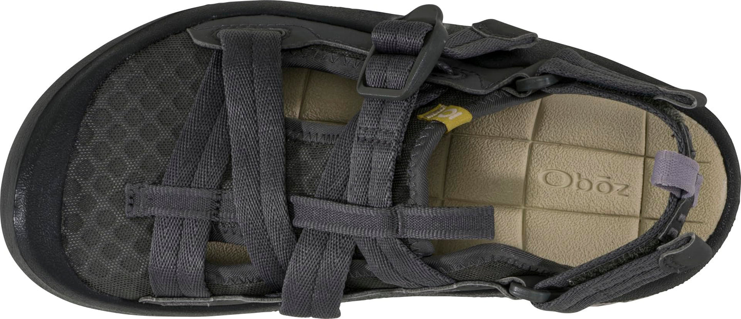 Oboz Women's Whakata Off-Road, Charcoal, 9