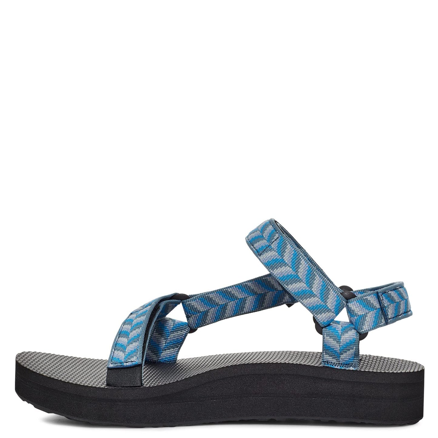 Teva Women's Midform Universal Sandal, Retro Geometric Blue, 5