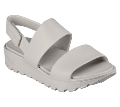 Skechers Foamies Arch Fit Footsteps-Day Dream Women's Sandal, 7 B(M) US, Natural