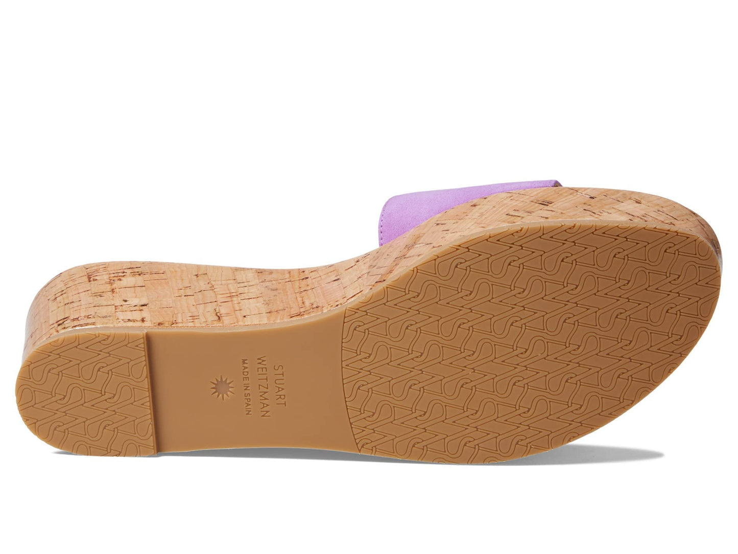 Stuart Weitzman Summer Wedge Lilac 11 B