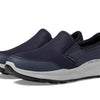 Skechers Men's 232515 NVY Sneaker, Navy Mesh Duraleather Trim, 10 US