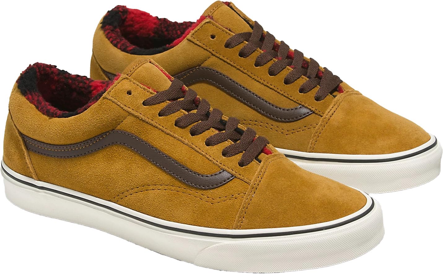 Vans - Unisex Old Skool Shoes, Color Fatal Floral Golden Brown, Size: 5 D(M) US Mens / 6.5 B(M) US Womens